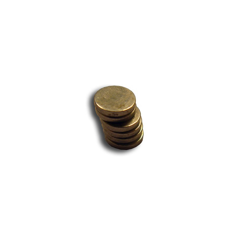 Accessoire embarqué Aimants ronds Diam. 6mm (6pcs)