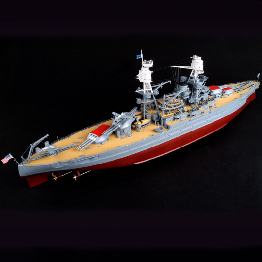 Maquette de Bateau en plastique 2.4G R/C USS ARIZONA BB-39 1941 Maquette de Bateau en...