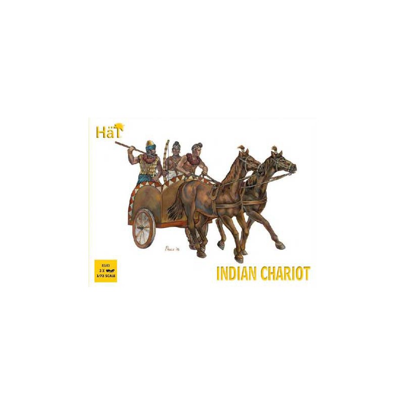 Figurine Chariots Indiens Roi Porus1/72