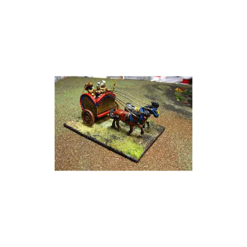 Figurine Chariots Indiens Roi Porus1/72