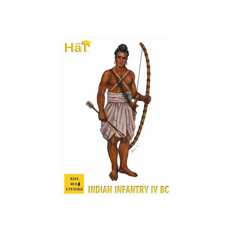 Figurine Infanterie Indienne IV BC 1/72