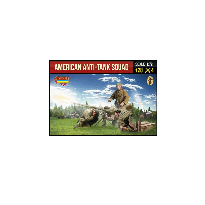 Figurine American Anti-Tank Squad 1/72