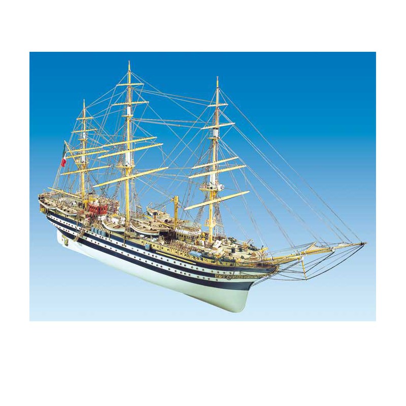Bateau statique AMERIGO VESPUCCI 1/84 Kit n°5