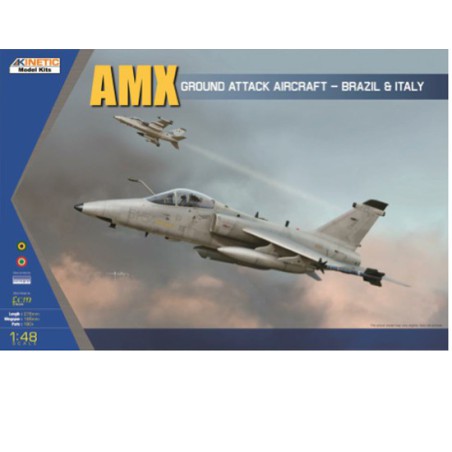 Maquette d'avion en plastique AMX G. Attack Aircraft 1/48 Maquette d'avion en plastique AMX G. Attack Aircraft 1/48