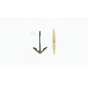 Accastillage de bateau Ancre ancienne, hauteur 40mm Accastillage de bateau Ancre ancienne, hauteur 40mm