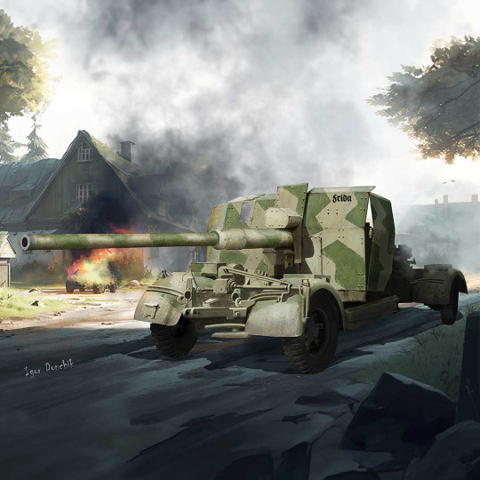 Maquetta plástica de tanque...