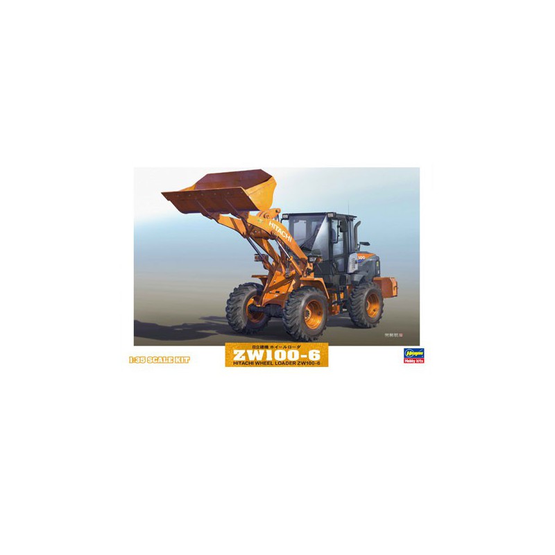 Maquette de camion en plastique WHEEL LOADER ZW100-6 1/35