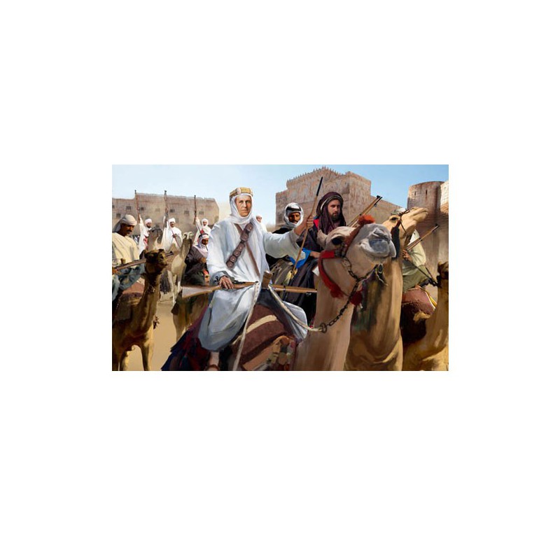 Figurine Arab uprising Arab camel riders