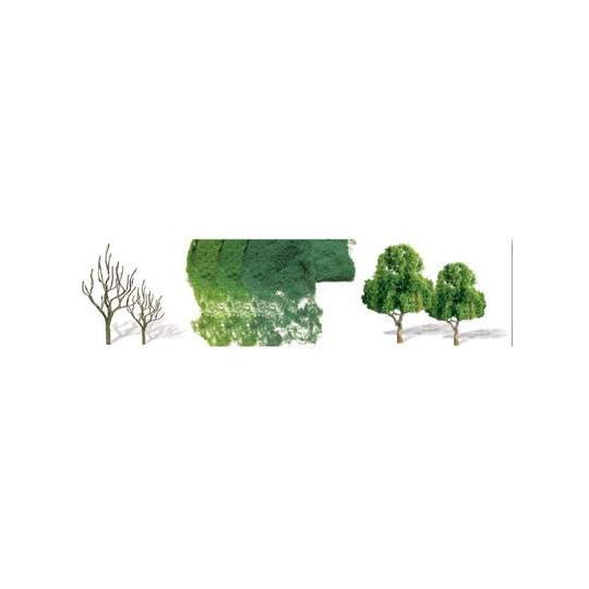 Arbre ARBRES A FEUILLES CADUQUES 62 à 100mm - ECHELLE HO