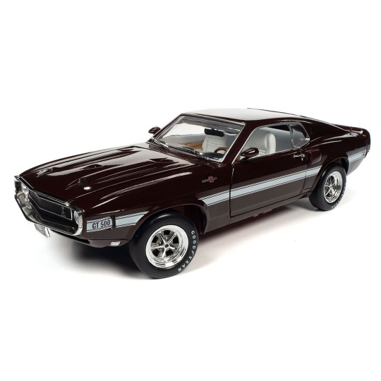 Voiture miniature Die Cast au 1:18 Shelby GT500 Mustang 2+2 1969 (MCACN) Voiture miniature Die Cast...