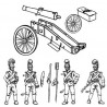 Figurine ARTILLERIE DE WURTTEMBERG 1/72