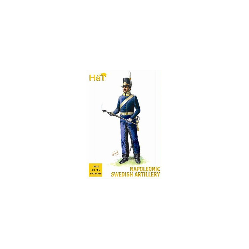 Figurine ARTILLERIE SUEDOISE 1/72
