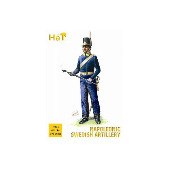 Figurine ARTILLERIE SUEDOISE 1/72