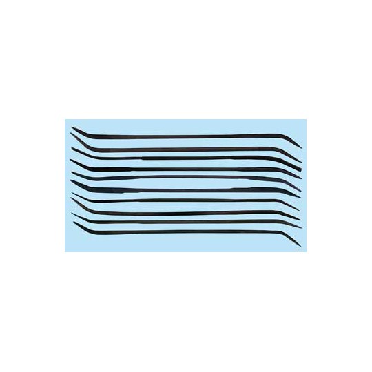 Lime pour maquette LIMES AIGUILLES COURBES