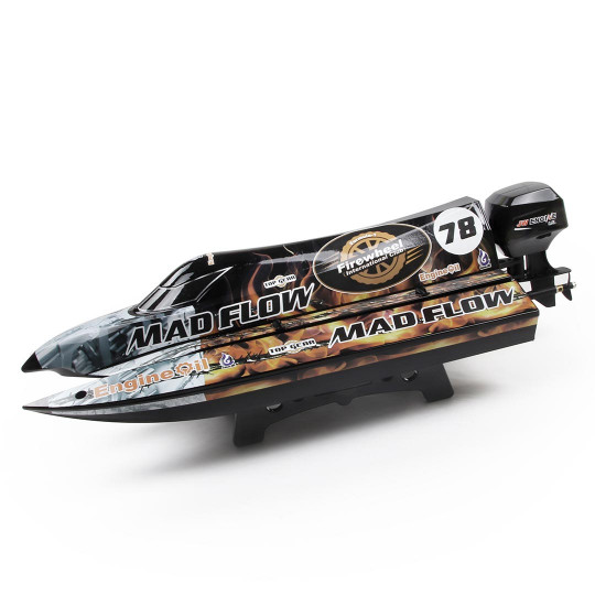 Bateau électrique radiocommandé Combo Mad Flow BL V3 RTS Bateau électrique...