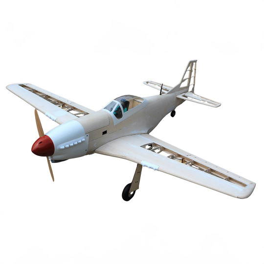 Avion thermique radiocommandé MUSTANG P-51D 10cc MASTER SCALE KIT Avion thermique...
