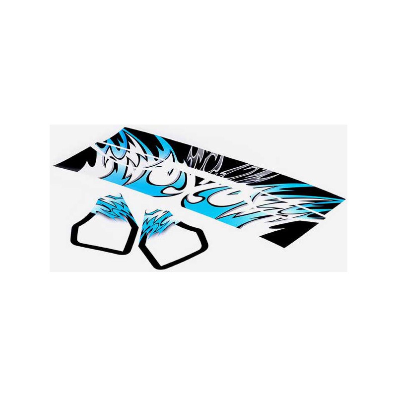 Accessoires pour voiture radiocommandée AUTOCOLLANTS AILERON DOWNFORCE