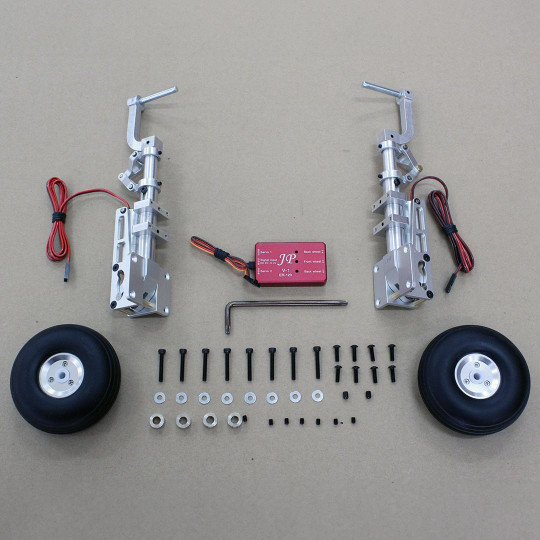 Accessoire embarqué Train rentrant électrique + roues pour A6M2 ZERO MASTER SCALE KIT Accessoire embarqué Train...