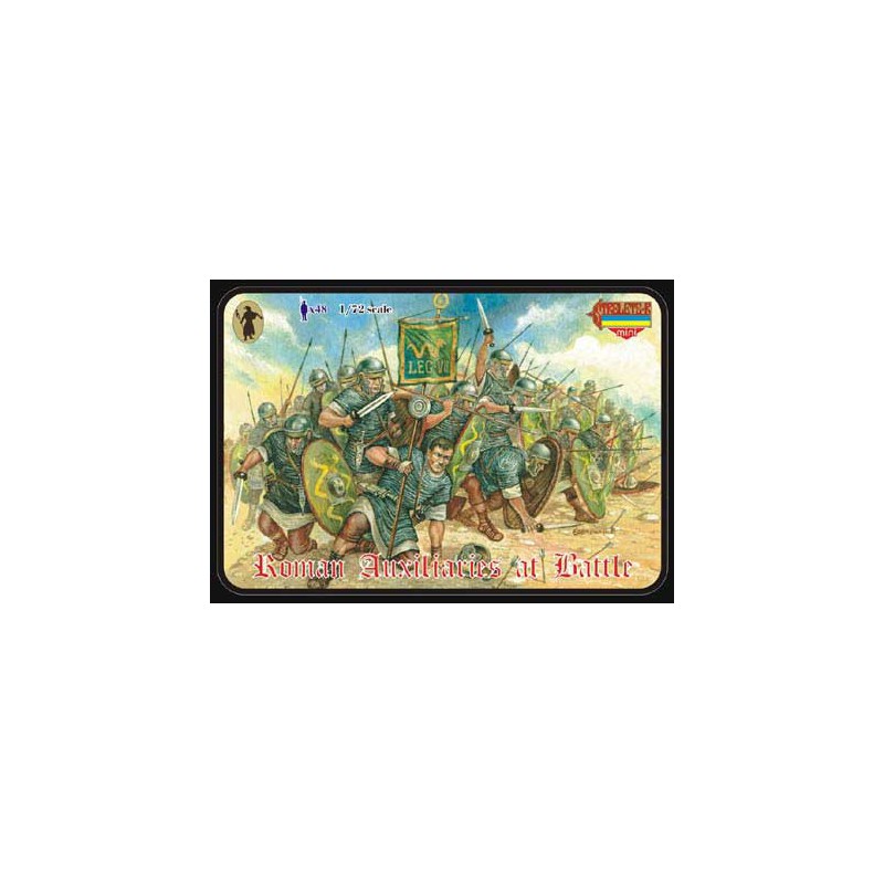 Figurine Auxiliaires Romains au Combat