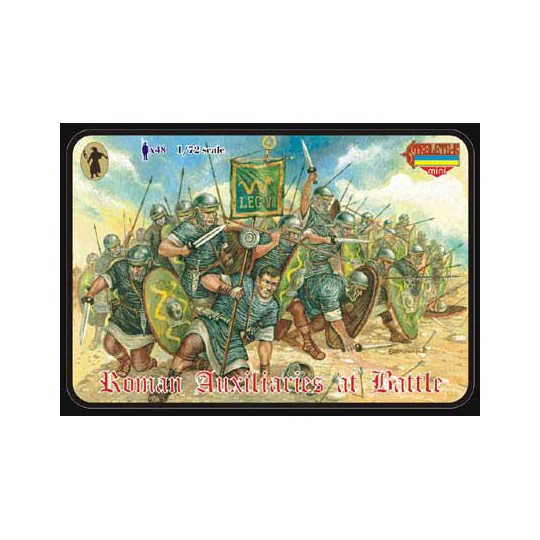 Figurine Auxiliaires Romains au Combat