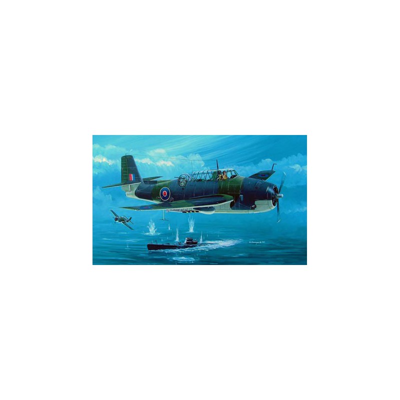 Maquette d'avion en plastique AVENGER MK1 BRITISH FAR 1/48