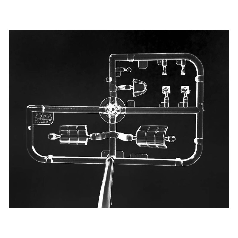Maquette d'avion en plastique Hurricane Mk II b Model Kit 1/72