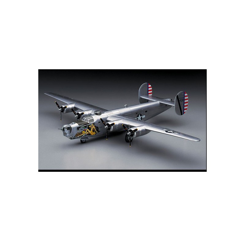 Maquette d'avion en plastique B-24J Liberator 1/72