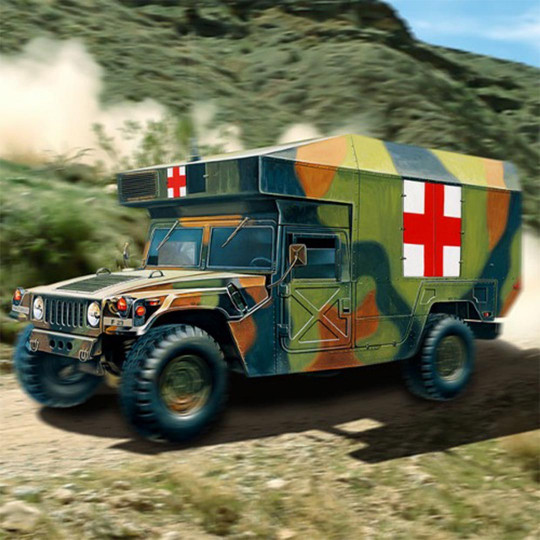 Maquette de char en plastique M997 Ambulance 1:35 Maquette de char en...