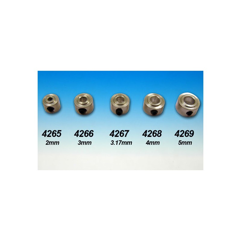 Accessoire embarqué Bague d'arret alu 2mm (10pcs)