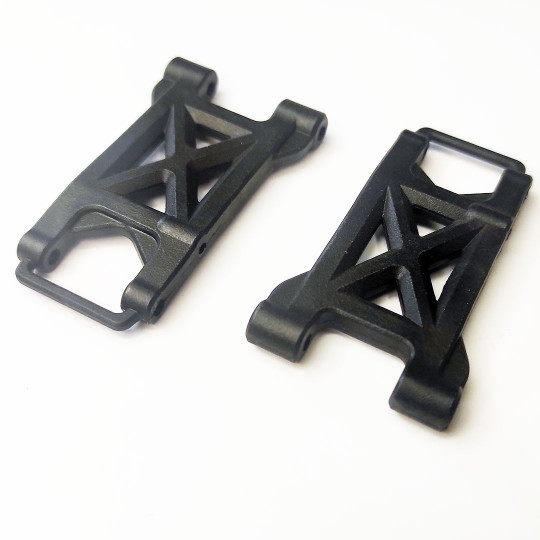 Pièce pour voiture électrique triangles arrière inférieurs pour Stinger Piste 1:14 Pièce pour voiture...
