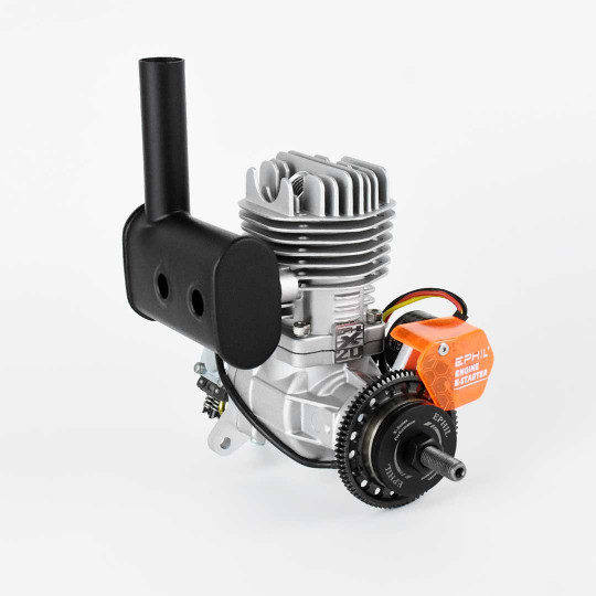 Moteur Thermique Essence pour avion EPHIL 20cc PRO mono-cylindre sortie latérale et démarreur Moteur Thermique Essence...