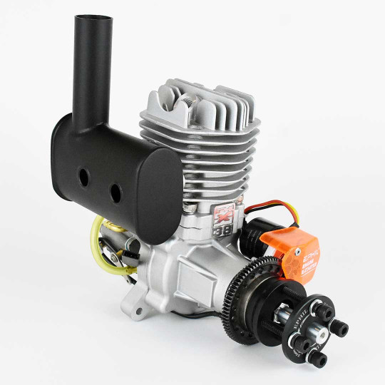 Moteur Thermique Essence pour avion EPHIL 38cc PRO mono-cylindre sortie latérale et démarreur Moteur Thermique Essence...