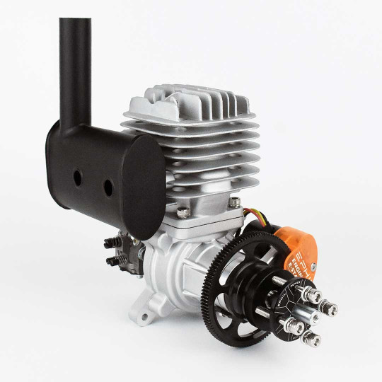 Moteur Thermique Essence pour avion EPHIL 60cc PRO mono-cylindre sortie latérale et démarreur Moteur Thermique Essence...