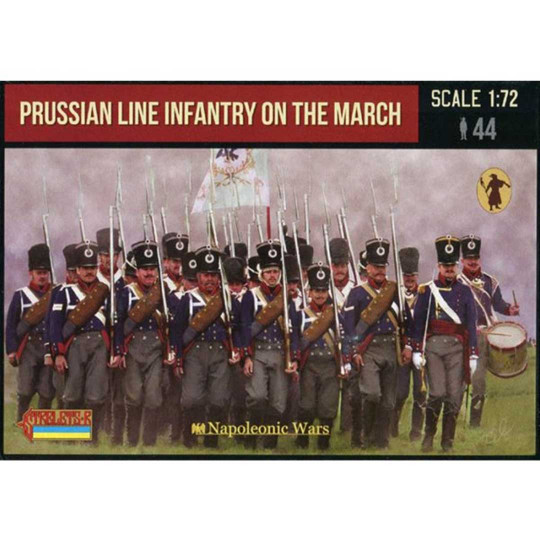 Figurine L'infanterie de ligne prussienne en marche 1:72 Figurine L'infanterie de...