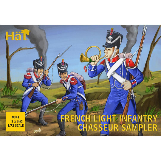 Figurine INFANTERIE LEGERE FRANCAISE CHASSEURS (sampler) 1:72 Figurine INFANTERIE LEGERE...
