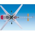 Hélicoptère électrique radiocommandé LAMA XRB RC Sans émetteur Hélicoptère électrique radiocommandé LAMA XRB RC Sans émetteur