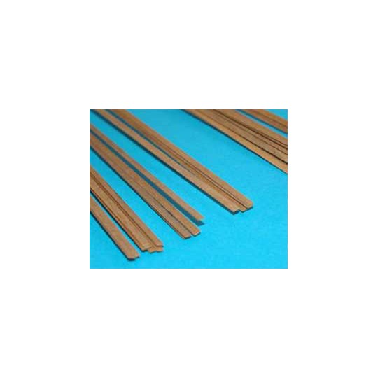 Matériau de bois BAGUETTE NOYER 2 x 2 x 1000mm