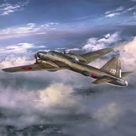 Maquette plastique d’avion Mitsubishi Ki67 TYPE 4 HEAVY BOMBER HIRYU (PEGGY) 1:72 Maquette plastique d’avion...