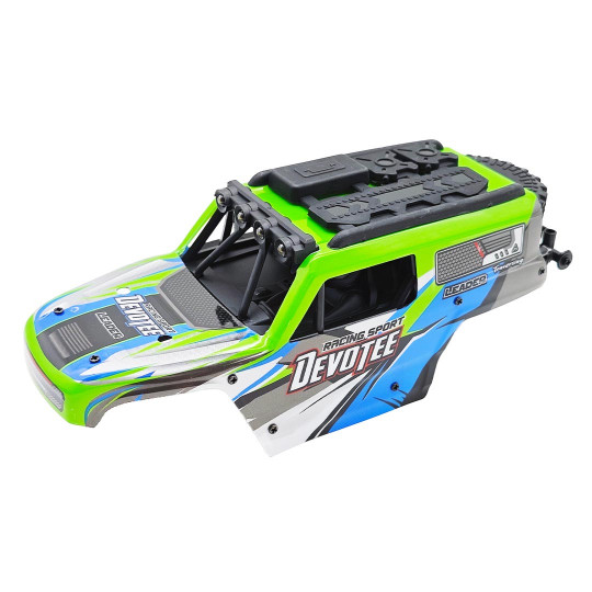 Pièce pour voiture électrique Carrosserie Baja verte pour Micro Mhd Extreme Pièce pour voiture...