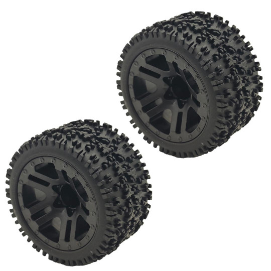 Pièce pour voiture électrique Paire de roues Truggy pour Micro Mhd Extreme Pièce pour voiture...