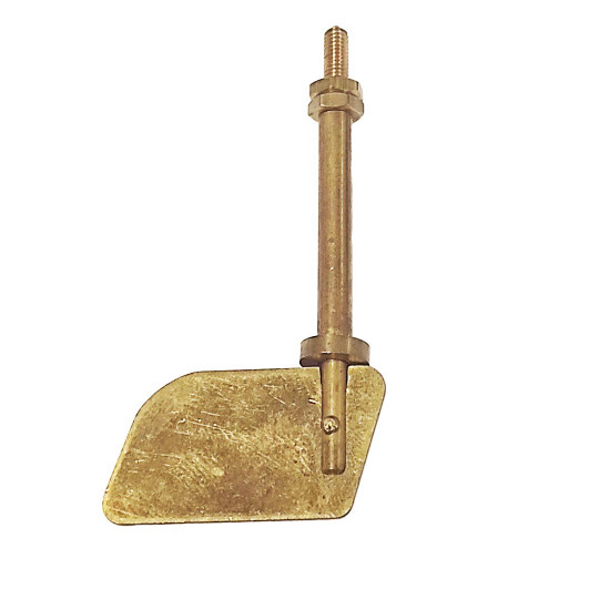 Accastillage de bateau Gouvernail 32x56mm en laiton (1pc) Accastillage de bateau...