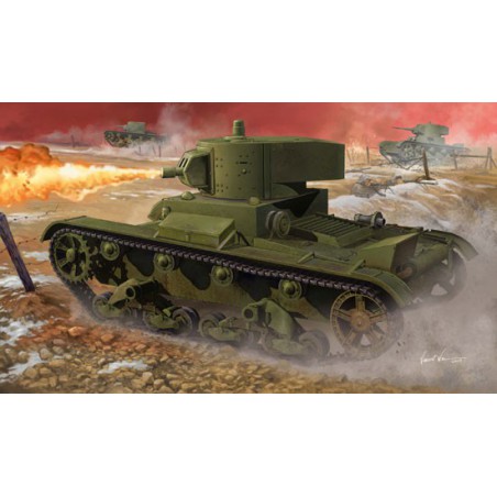 Maquette de Char en plastique Soviet OT-130 Tank 1/35 Maquette de Char en plastique Soviet OT-130 Tank 1/35