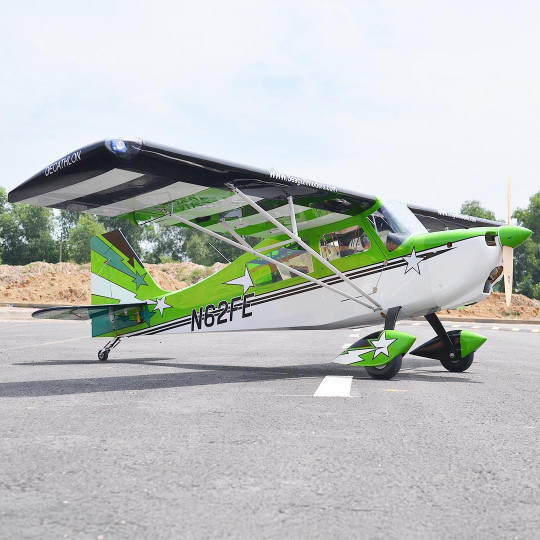 Avion thermique Radiocommandé Champion Xtreme Decathlon 122“ V2 ARF 60-85cc Vert Avion thermique...