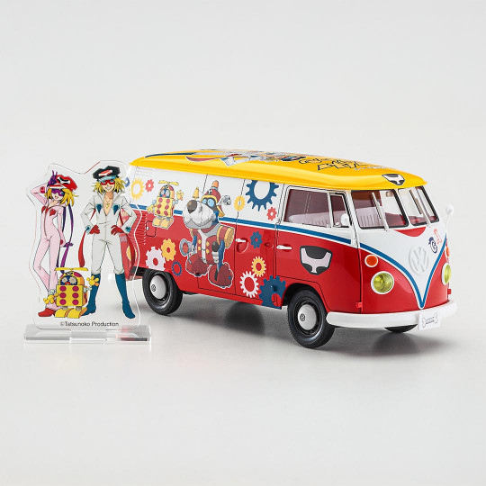 Maquette plastique de voiture Volkswagen Type 2 van « Yatterman » SP613 1:24 Maquette plastique de...