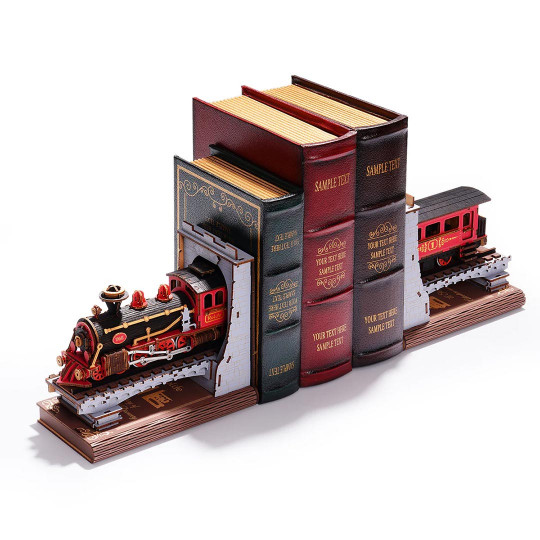 Puzzle 3D intermédiaire Serre-livres Century Train Puzzle 3D intermédiaire...
