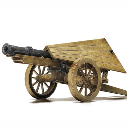 Maquette plastique éducative LEONARD DE VINCI SPIN GUARD Maquette plastique...