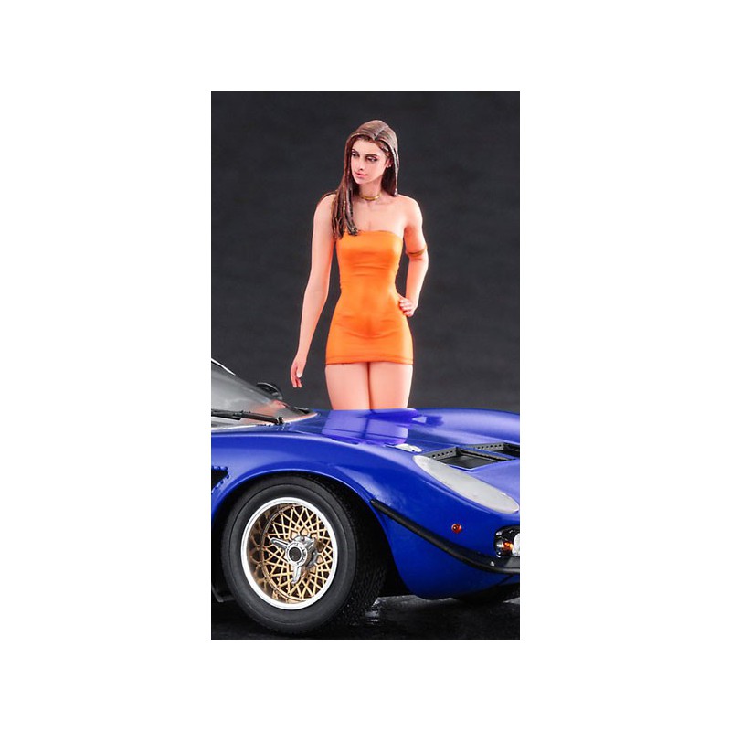 Maquette de voiture en plastique Lamborghini Jota SVR 1/24