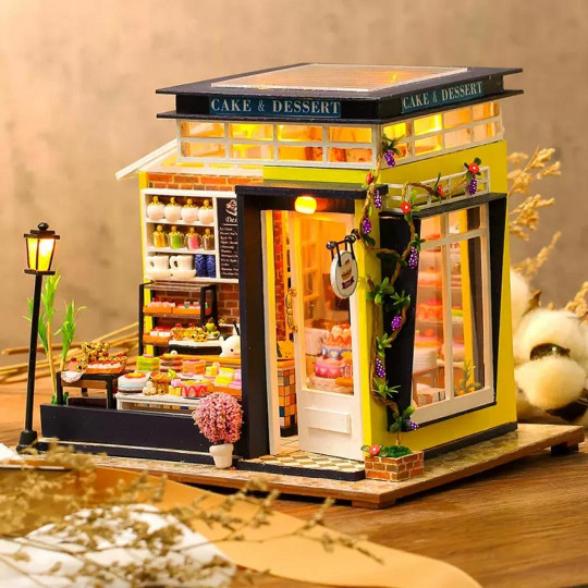 Puzzle 3D maison miniature Bakery Art House Puzzle 3D maison miniature...