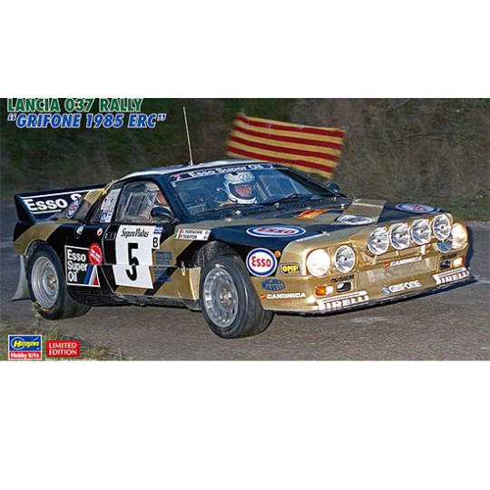 Maquette de voiture en plastique Lancia 037 Rally Grifone 1/24 Maquette de voiture en plastique Lancia 037 Rally Grifone 1/24