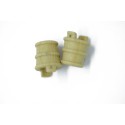 Accastillage de bateau Baquet en bois 11x13mm (2pcs) Accastillage de bateau Baquet en bois 11x13mm (2pcs)
